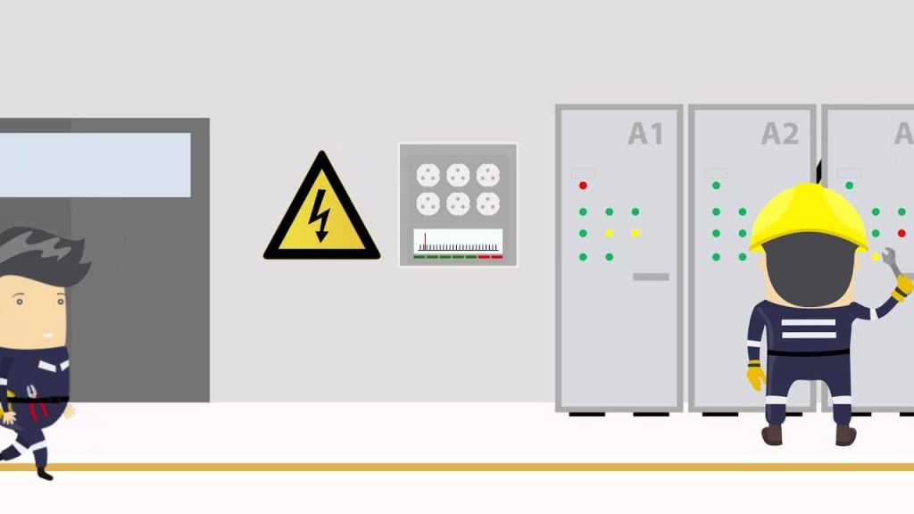 riesgo de los cables electricos