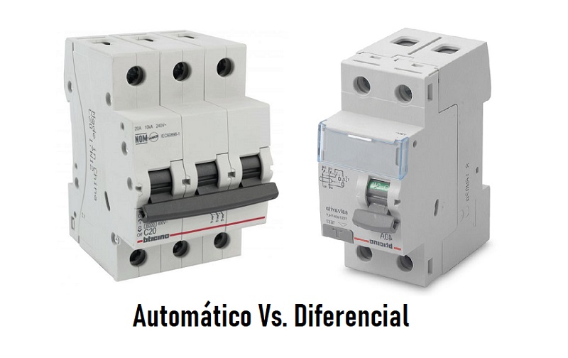 Interruptores automático y diferencial